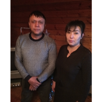 Семейная пара, садовое товарищество Пингвин,, Электрогорск, Шеркузи Ниматуллаевич